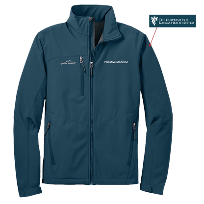 Men's Eddie Bauer® Soft Shell Jacket (KUMC Palliative Medicine)