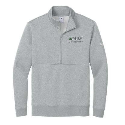 Men's Nike Club Fleece Sleeve Swoosh 1/2-Zip (RUSH Anesthesiology)