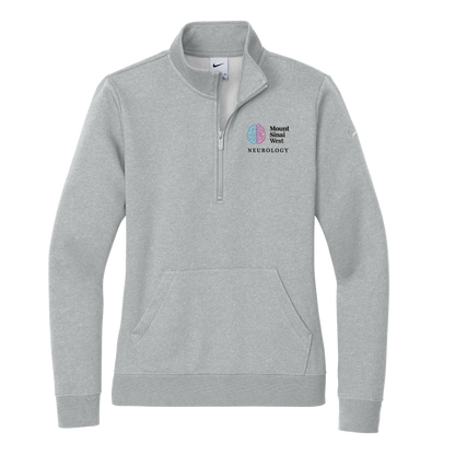 Women's Nike Club Fleece Sleeve Swoosh 1/2-Zip (MSW Neurology)