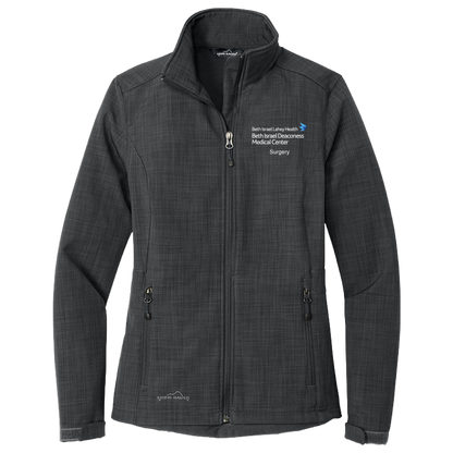 Women's Eddie Bauer® Shaded Crosshatch Soft Shell Jacket (BIDMC Surgery)