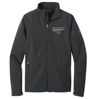 Men's Eddie Bauer® Shaded Crosshatch Soft Shell Jacket (BIDMC Surgery)