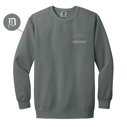 Comfort Colors Ring Spun Crewneck Sweatshirt (WSU Surgery)