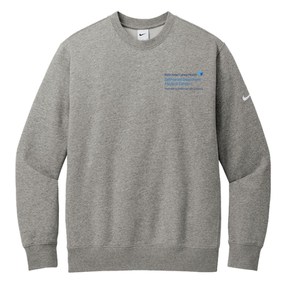 Nike Club Fleece Sleeve Swoosh Crew (BIDMC Vascular)
