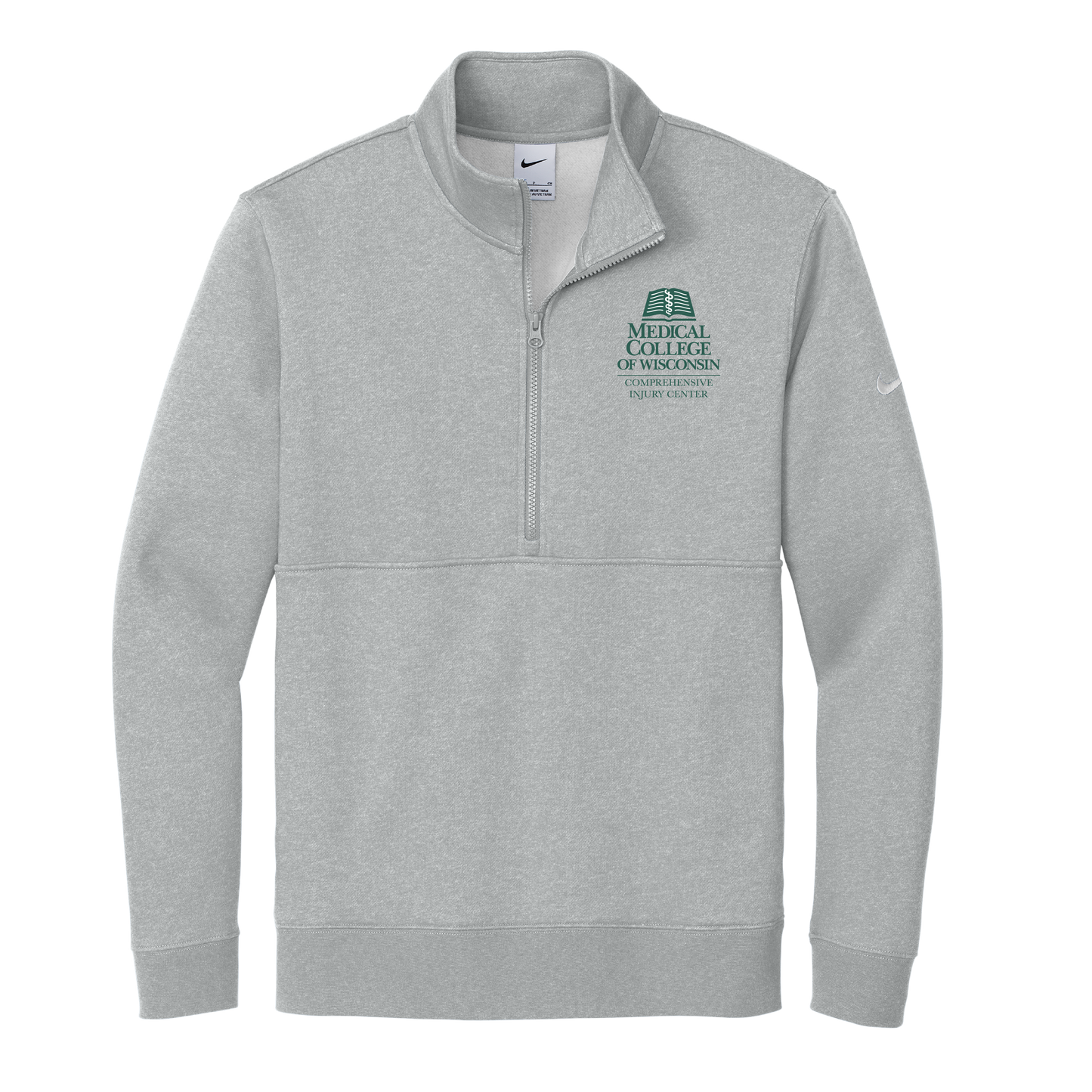 Men's Nike Club Fleece Sleeve Swoosh 1/2-Zip (MCW CIC)