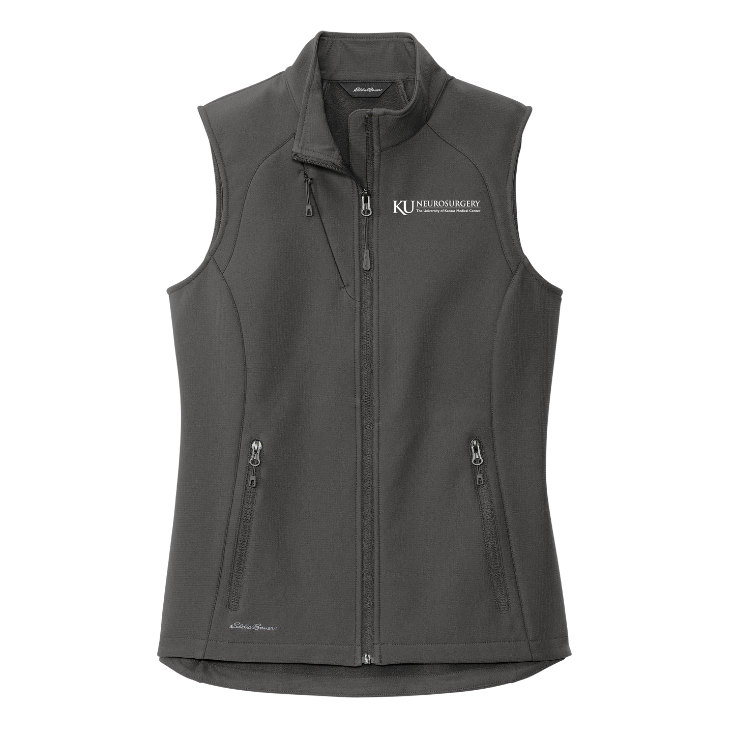 Women's Eddie Bauer® Stretch Soft Shell Vest (KU Neuro)