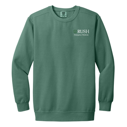 Comfort Colors - Ring Spun Crewneck Sweatshirt (RUSH EM)