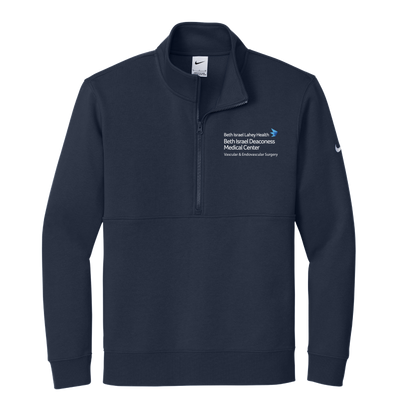 Men's Nike Club Fleece Sleeve Swoosh 1/2-Zip (BIDMC Vascular)