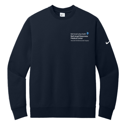Nike Club Fleece Sleeve Swoosh Crew (BIDMC Vascular)