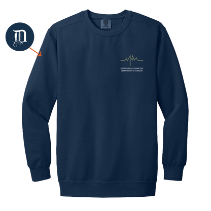 Comfort Colors Ring Spun Crewneck Sweatshirt (WSU Surgery)