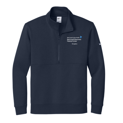 Men's Nike Club Fleece Sleeve Swoosh 1/2-Zip (BIDMC Surgery)