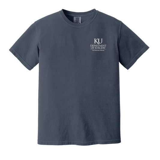Ring Spun Heavyweight Short Sleeve Tee (KUMC Surgery)