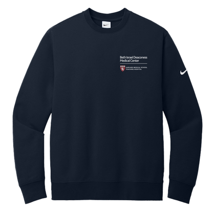 Nike Club Fleece Sleeve Swoosh Crew (BIDMC Surgery)