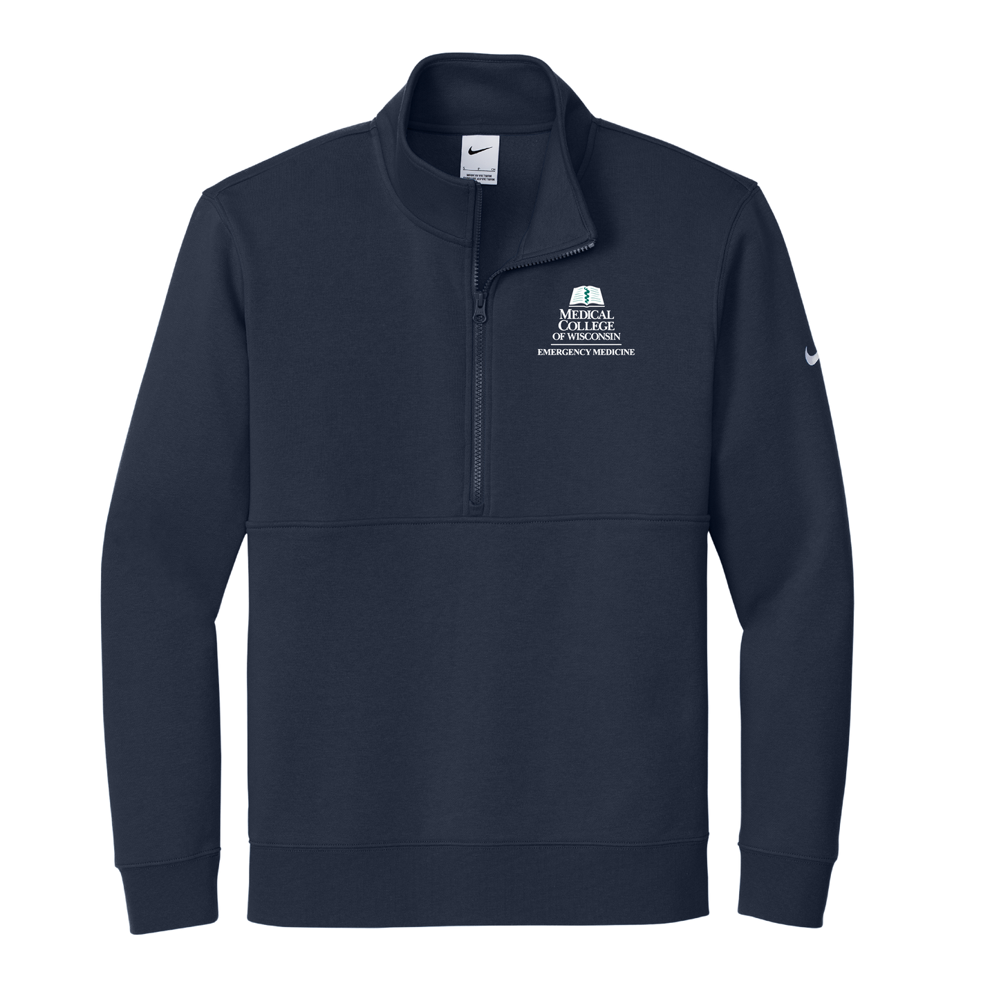 Men's Nike Club Fleece Sleeve Swoosh 1/2-Zip (MCW EM)