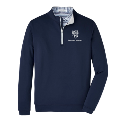 Men's Peter Millar Perth Performance Quarter-Zip (Mayo Surgery)
