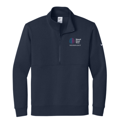 Men's Nike Club Fleece Sleeve Swoosh 1/2-Zip (MSW Neurology)