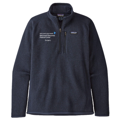 Men's Better Sweater 1/4 Zip (BIDMC Surgery)