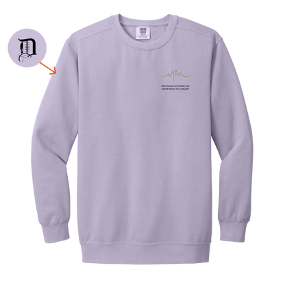 Comfort Colors Ring Spun Crewneck Sweatshirt (WSU Surgery)