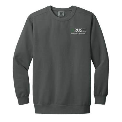 Comfort Colors - Ring Spun Crewneck Sweatshirt (RUSH EM)