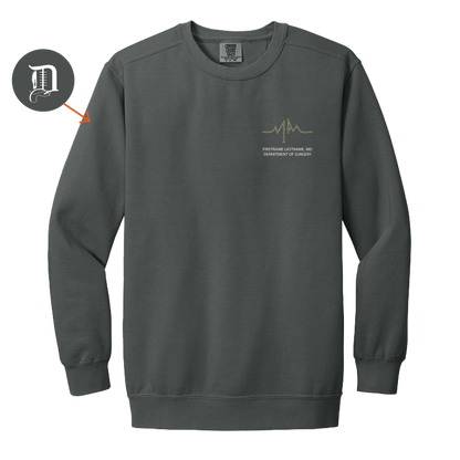 Comfort Colors Ring Spun Crewneck Sweatshirt (WSU Surgery)