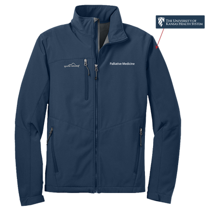 Men's Eddie Bauer® Soft Shell Jacket (KUMC Palliative Medicine)