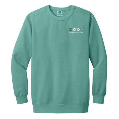Comfort Colors - Ring Spun Crewneck Sweatshirt (RUSH EM)