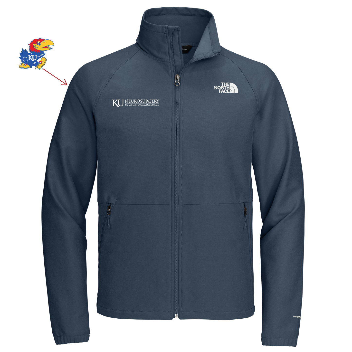 Men’s The North Face® Barr Lake Soft Shell Jacket (KU Neuro)
