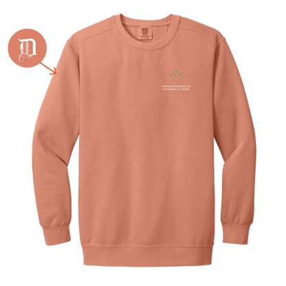 Comfort Colors Ring Spun Crewneck Sweatshirt (WSU Surgery)