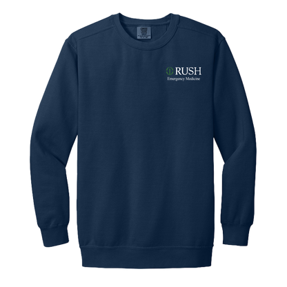 Comfort Colors - Ring Spun Crewneck Sweatshirt (RUSH EM)