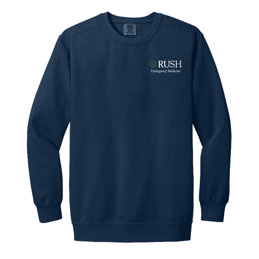 Comfort Colors - Ring Spun Crewneck Sweatshirt (RUSH EM)