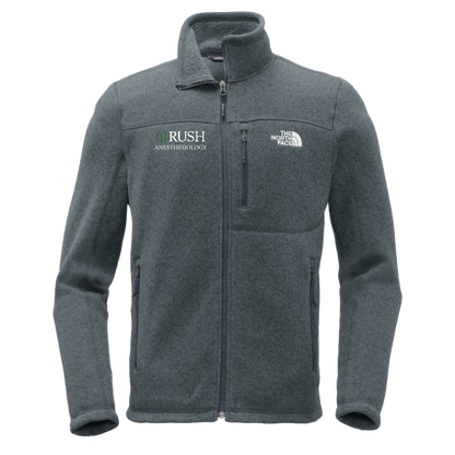 Men's The North Face® Sweater Fleece Jacket (RUSH Anesthesiology)