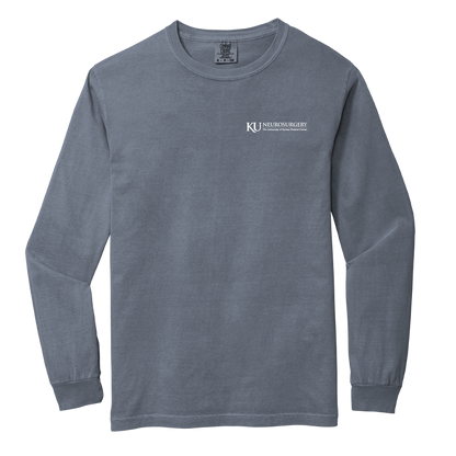 Comfort Colors - Ring Spun Heavyweight Long Sleeve Tee (KU Neuro)