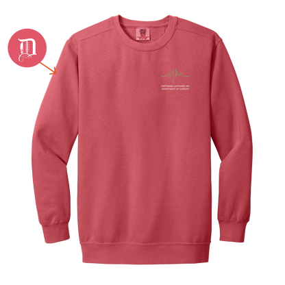 Comfort Colors Ring Spun Crewneck Sweatshirt (WSU Surgery)