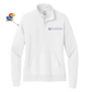 Women's Nike Club Fleece Sleeve Swoosh 1/2-Zip (KU Neuro)