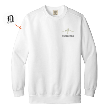Comfort Colors Ring Spun Crewneck Sweatshirt (WSU Surgery)