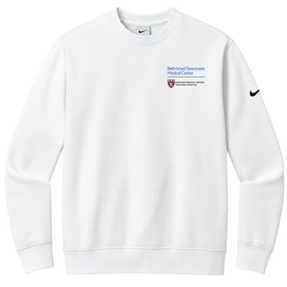 Nike Club Fleece Sleeve Swoosh Crew (BIDMC Surgery)